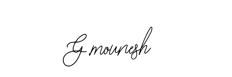 Make a beautiful signature design for name G.mounesh. Use this online signature maker to create a handwritten signature for free. G.mounesh signature style 12 images and pictures png