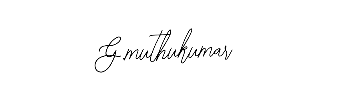 Bearetta-2O07w is a professional signature style that is perfect for those who want to add a touch of class to their signature. It is also a great choice for those who want to make their signature more unique. Get G.muthukumar name to fancy signature for free. G.muthukumar signature style 12 images and pictures png