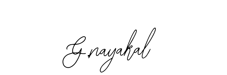 Create a beautiful signature design for name G.nayakal. With this signature (Bearetta-2O07w) fonts, you can make a handwritten signature for free. G.nayakal signature style 12 images and pictures png