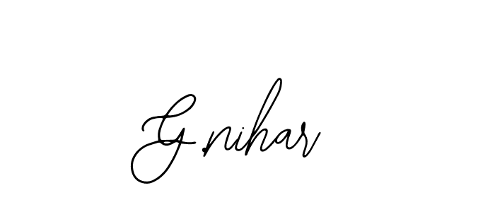 See photos of G.nihar official signature by Spectra . Check more albums & portfolios. Read reviews & check more about Bearetta-2O07w font. G.nihar signature style 12 images and pictures png