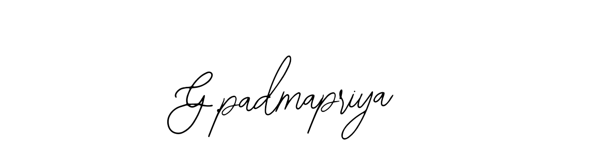 G.padmapriya stylish signature style. Best Handwritten Sign (Bearetta-2O07w) for my name. Handwritten Signature Collection Ideas for my name G.padmapriya. G.padmapriya signature style 12 images and pictures png