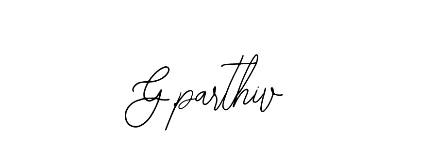 G.parthiv stylish signature style. Best Handwritten Sign (Bearetta-2O07w) for my name. Handwritten Signature Collection Ideas for my name G.parthiv. G.parthiv signature style 12 images and pictures png