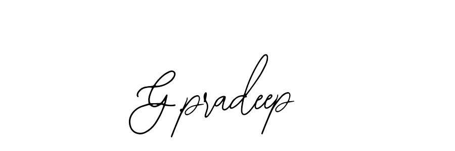 How to Draw G.pradeep signature style? Bearetta-2O07w is a latest design signature styles for name G.pradeep. G.pradeep signature style 12 images and pictures png