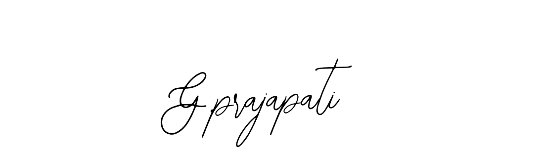 G.prajapati stylish signature style. Best Handwritten Sign (Bearetta-2O07w) for my name. Handwritten Signature Collection Ideas for my name G.prajapati. G.prajapati signature style 12 images and pictures png