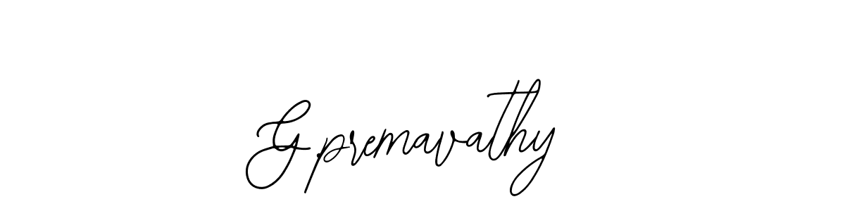 How to Draw G.premavathy signature style? Bearetta-2O07w is a latest design signature styles for name G.premavathy. G.premavathy signature style 12 images and pictures png