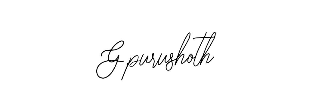 It looks lik you need a new signature style for name G.purushoth. Design unique handwritten (Bearetta-2O07w) signature with our free signature maker in just a few clicks. G.purushoth signature style 12 images and pictures png