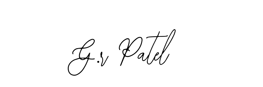 How to Draw G.r Patel signature style? Bearetta-2O07w is a latest design signature styles for name G.r Patel. G.r Patel signature style 12 images and pictures png