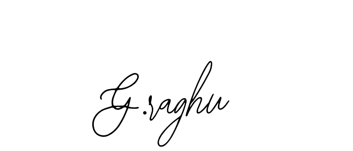 Use a signature maker to create a handwritten signature online. With this signature software, you can design (Bearetta-2O07w) your own signature for name G.raghu. G.raghu signature style 12 images and pictures png