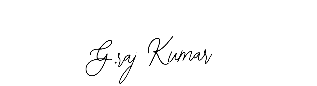 You should practise on your own different ways (Bearetta-2O07w) to write your name (G.raj Kumar) in signature. don't let someone else do it for you. G.raj Kumar signature style 12 images and pictures png