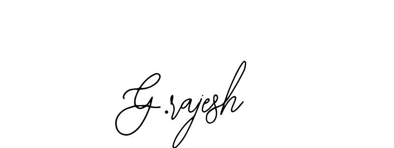 G.rajesh stylish signature style. Best Handwritten Sign (Bearetta-2O07w) for my name. Handwritten Signature Collection Ideas for my name G.rajesh. G.rajesh signature style 12 images and pictures png