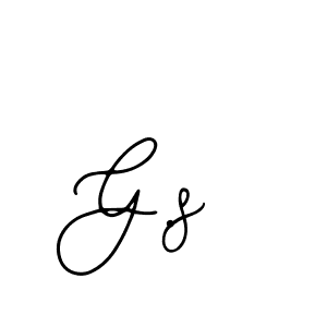 The best way (Bearetta-2O07w) to make a short signature is to pick only two or three words in your name. The name G.s include a total of six letters. For converting this name. G.s signature style 12 images and pictures png