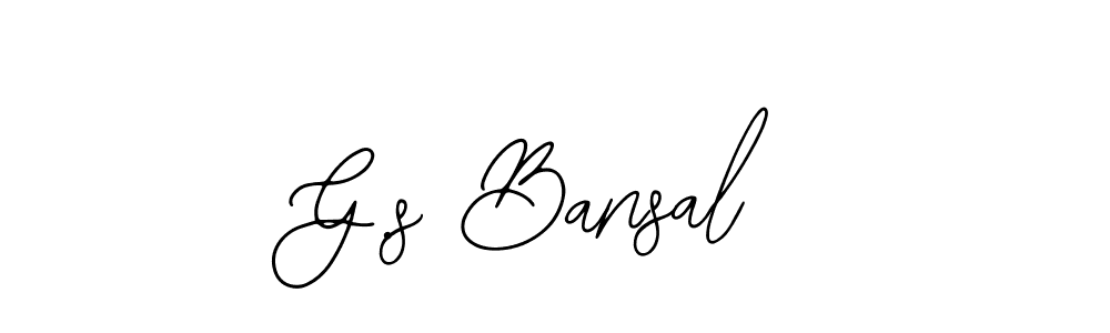 Once you've used our free online signature maker to create your best signature Bearetta-2O07w style, it's time to enjoy all of the benefits that G.s Bansal name signing documents. G.s Bansal signature style 12 images and pictures png