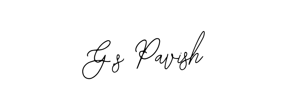 You can use this online signature creator to create a handwritten signature for the name G.s Pavish. This is the best online autograph maker. G.s Pavish signature style 12 images and pictures png