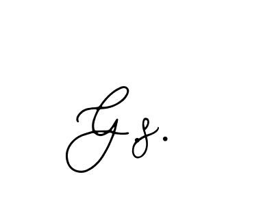 Also You can easily find your signature by using the search form. We will create G.s. name handwritten signature images for you free of cost using Bearetta-2O07w sign style. G.s. signature style 12 images and pictures png