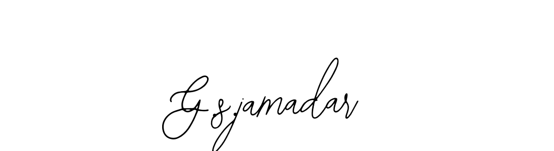 Also You can easily find your signature by using the search form. We will create G.s.jamadar name handwritten signature images for you free of cost using Bearetta-2O07w sign style. G.s.jamadar signature style 12 images and pictures png
