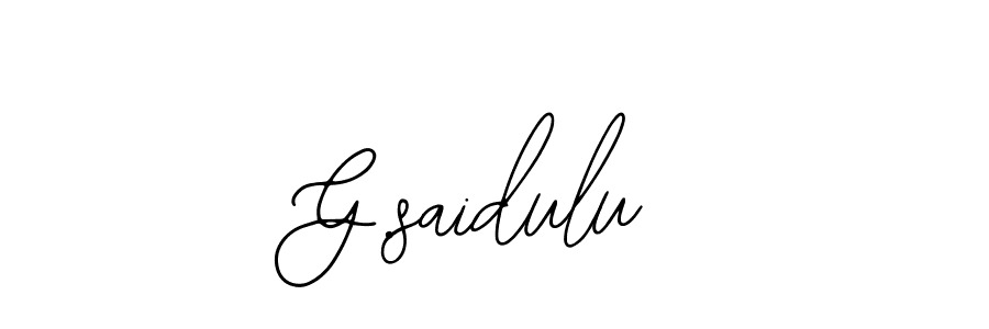 Here are the top 10 professional signature styles for the name G.saidulu. These are the best autograph styles you can use for your name. G.saidulu signature style 12 images and pictures png