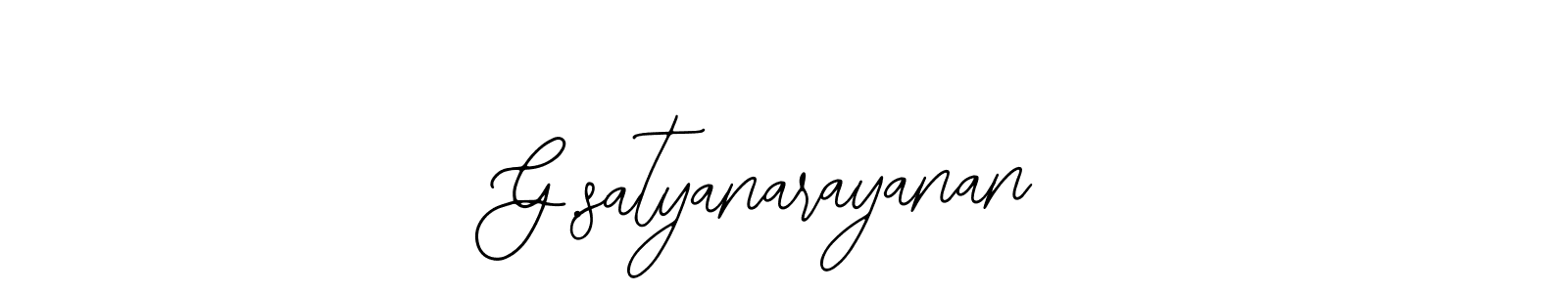 Make a beautiful signature design for name G.satyanarayanan. Use this online signature maker to create a handwritten signature for free. G.satyanarayanan signature style 12 images and pictures png