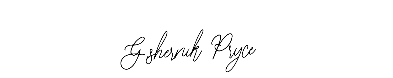 Once you've used our free online signature maker to create your best signature Bearetta-2O07w style, it's time to enjoy all of the benefits that G.shernik Pryce name signing documents. G.shernik Pryce signature style 12 images and pictures png