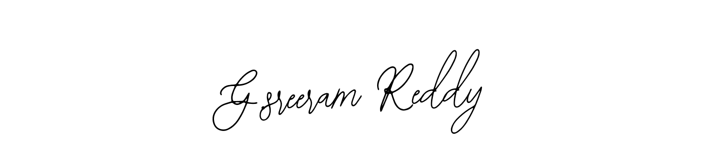 This is the best signature style for the G.sreeram Reddy name. Also you like these signature font (Bearetta-2O07w). Mix name signature. G.sreeram Reddy signature style 12 images and pictures png