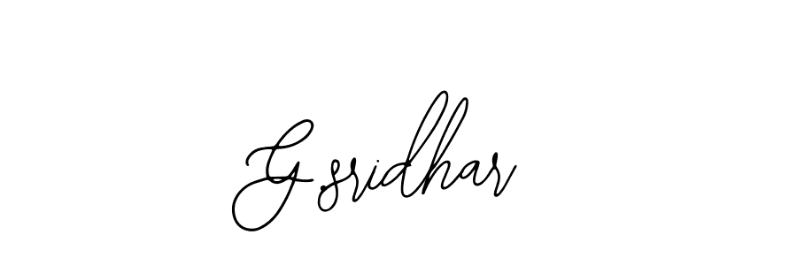 It looks lik you need a new signature style for name G.sridhar. Design unique handwritten (Bearetta-2O07w) signature with our free signature maker in just a few clicks. G.sridhar signature style 12 images and pictures png