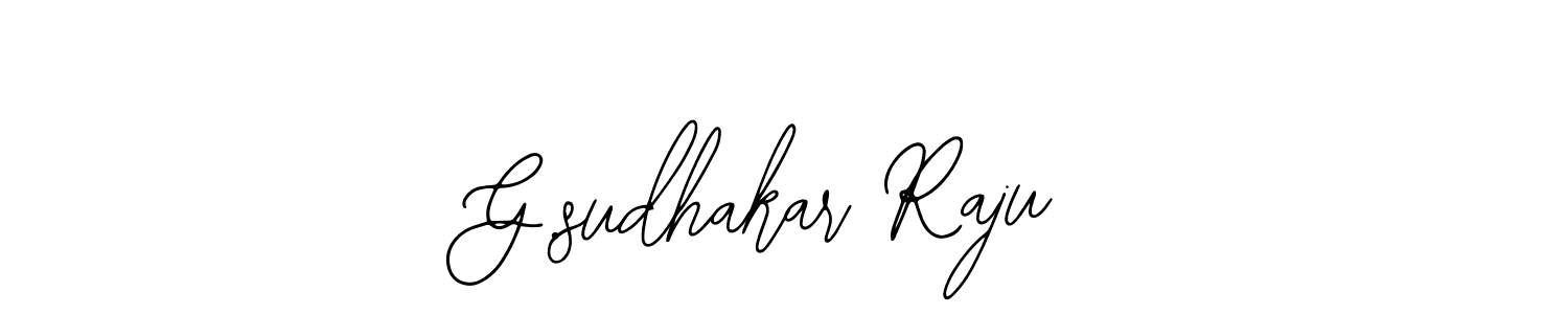 Make a beautiful signature design for name G.sudhakar Raju. Use this online signature maker to create a handwritten signature for free. G.sudhakar Raju signature style 12 images and pictures png