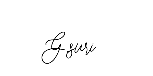 Make a beautiful signature design for name G.suri. Use this online signature maker to create a handwritten signature for free. G.suri signature style 12 images and pictures png