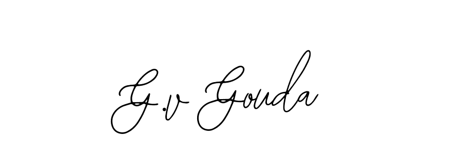 Make a short G.v Gouda signature style. Manage your documents anywhere anytime using Bearetta-2O07w. Create and add eSignatures, submit forms, share and send files easily. G.v Gouda signature style 12 images and pictures png