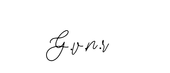 Design your own signature with our free online signature maker. With this signature software, you can create a handwritten (Bearetta-2O07w) signature for name G.v.n.r. G.v.n.r signature style 12 images and pictures png