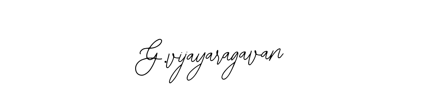 You should practise on your own different ways (Bearetta-2O07w) to write your name (G.vijayaragavan) in signature. don't let someone else do it for you. G.vijayaragavan signature style 12 images and pictures png