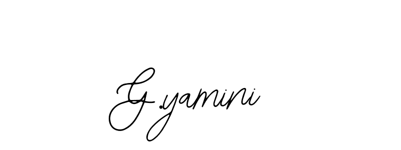 Make a beautiful signature design for name G.yamini. Use this online signature maker to create a handwritten signature for free. G.yamini signature style 12 images and pictures png