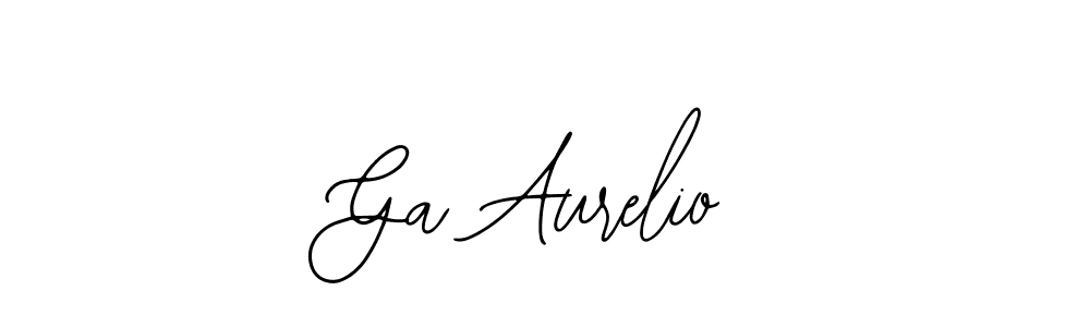 Ga Aurelio stylish signature style. Best Handwritten Sign (Bearetta-2O07w) for my name. Handwritten Signature Collection Ideas for my name Ga Aurelio. Ga Aurelio signature style 12 images and pictures png