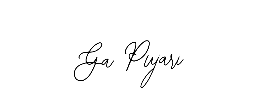 Make a beautiful signature design for name Ga Pujari. Use this online signature maker to create a handwritten signature for free. Ga Pujari signature style 12 images and pictures png