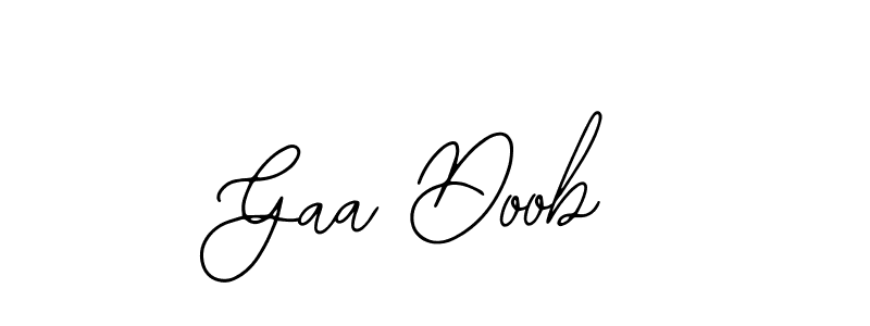 Make a short Gaa Doob signature style. Manage your documents anywhere anytime using Bearetta-2O07w. Create and add eSignatures, submit forms, share and send files easily. Gaa Doob signature style 12 images and pictures png