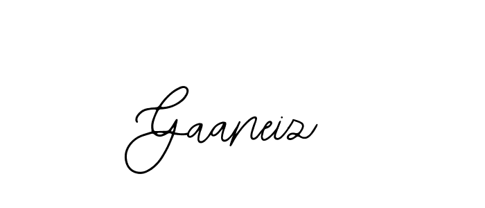 Bearetta-2O07w is a professional signature style that is perfect for those who want to add a touch of class to their signature. It is also a great choice for those who want to make their signature more unique. Get Gaaneiz name to fancy signature for free. Gaaneiz signature style 12 images and pictures png