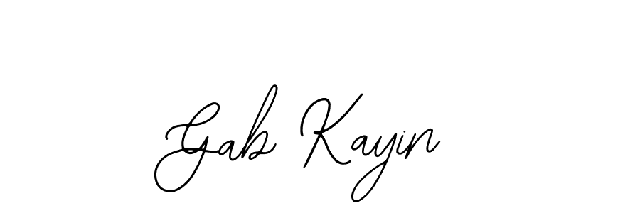 You can use this online signature creator to create a handwritten signature for the name Gab Kayin. This is the best online autograph maker. Gab Kayin signature style 12 images and pictures png