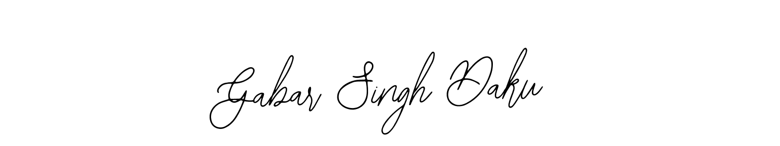 Make a beautiful signature design for name Gabar Singh Daku. With this signature (Bearetta-2O07w) style, you can create a handwritten signature for free. Gabar Singh Daku signature style 12 images and pictures png