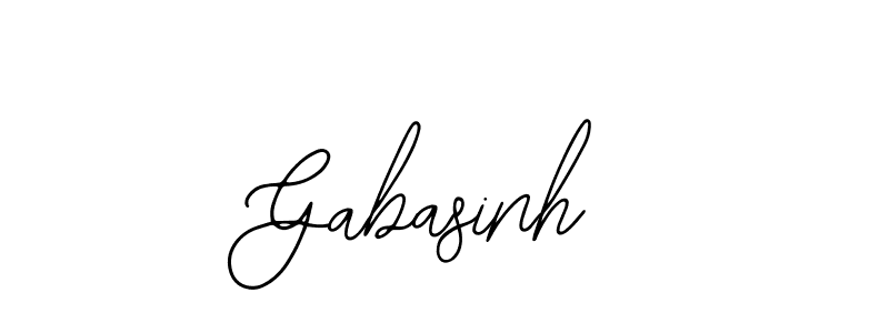 Here are the top 10 professional signature styles for the name Gabasinh. These are the best autograph styles you can use for your name. Gabasinh signature style 12 images and pictures png