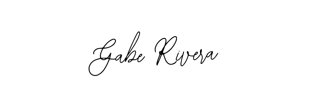 Gabe Rivera stylish signature style. Best Handwritten Sign (Bearetta-2O07w) for my name. Handwritten Signature Collection Ideas for my name Gabe Rivera. Gabe Rivera signature style 12 images and pictures png