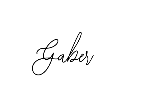 Make a beautiful signature design for name Gaber. With this signature (Bearetta-2O07w) style, you can create a handwritten signature for free. Gaber signature style 12 images and pictures png