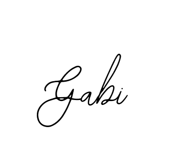 Make a beautiful signature design for name Gabi. With this signature (Bearetta-2O07w) style, you can create a handwritten signature for free. Gabi signature style 12 images and pictures png