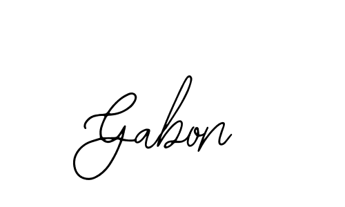 if you are searching for the best signature style for your name Gabon. so please give up your signature search. here we have designed multiple signature styles  using Bearetta-2O07w. Gabon signature style 12 images and pictures png