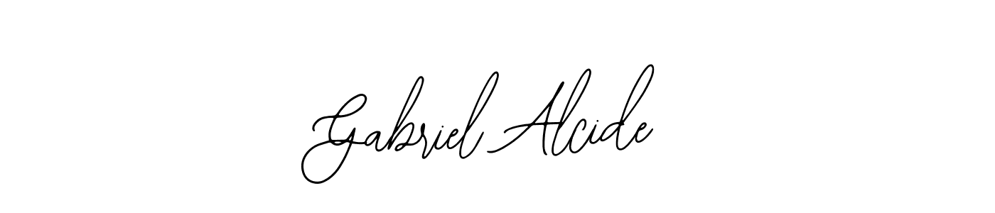 Here are the top 10 professional signature styles for the name Gabriel Alcide. These are the best autograph styles you can use for your name. Gabriel Alcide signature style 12 images and pictures png