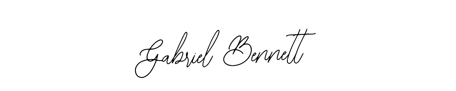 It looks lik you need a new signature style for name Gabriel Bennett. Design unique handwritten (Bearetta-2O07w) signature with our free signature maker in just a few clicks. Gabriel Bennett signature style 12 images and pictures png