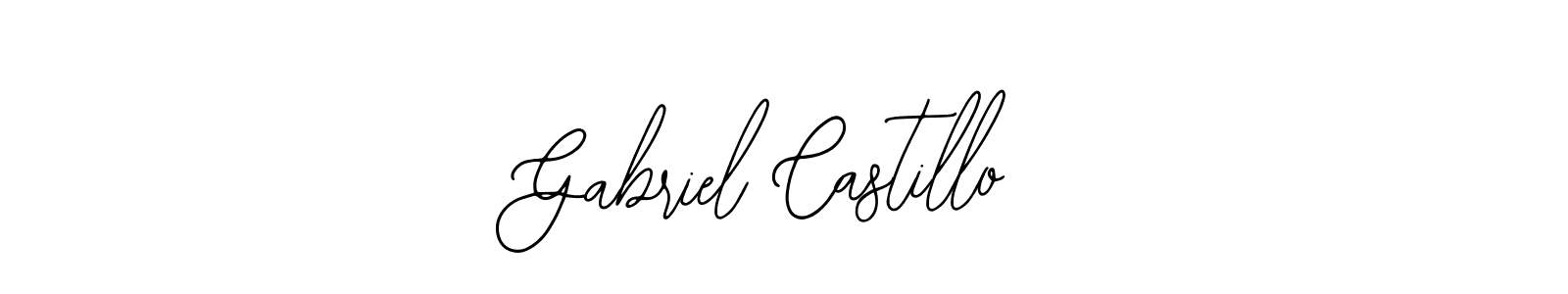 Design your own signature with our free online signature maker. With this signature software, you can create a handwritten (Bearetta-2O07w) signature for name Gabriel Castillo. Gabriel Castillo signature style 12 images and pictures png