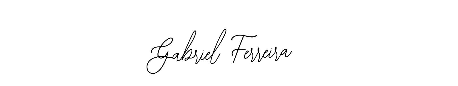 Use a signature maker to create a handwritten signature online. With this signature software, you can design (Bearetta-2O07w) your own signature for name Gabriel Ferreira. Gabriel Ferreira signature style 12 images and pictures png