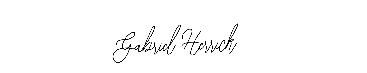 It looks lik you need a new signature style for name Gabriel Herrick. Design unique handwritten (Bearetta-2O07w) signature with our free signature maker in just a few clicks. Gabriel Herrick signature style 12 images and pictures png