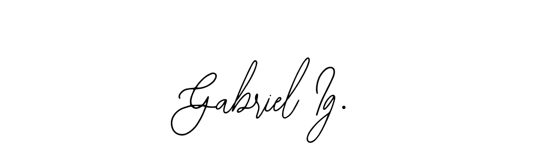 Also we have Gabriel Ig. name is the best signature style. Create professional handwritten signature collection using Bearetta-2O07w autograph style. Gabriel Ig. signature style 12 images and pictures png