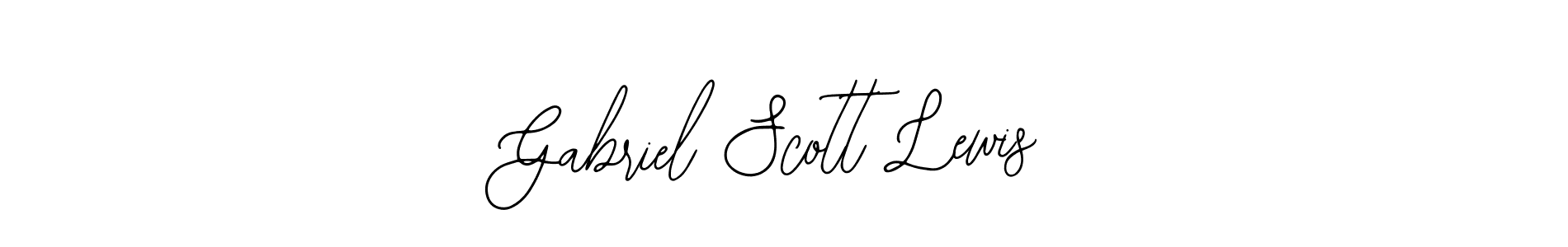 Make a beautiful signature design for name Gabriel Scott Lewis. Use this online signature maker to create a handwritten signature for free. Gabriel Scott Lewis signature style 12 images and pictures png