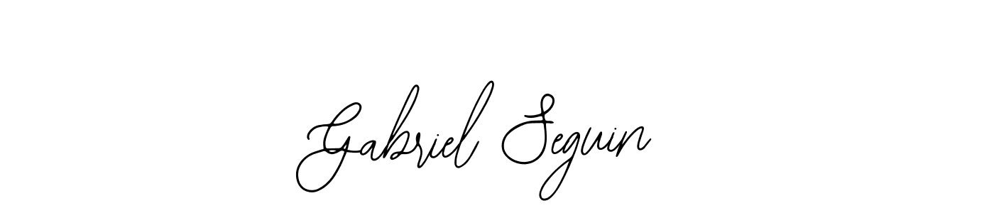 Design your own signature with our free online signature maker. With this signature software, you can create a handwritten (Bearetta-2O07w) signature for name Gabriel Seguin. Gabriel Seguin signature style 12 images and pictures png