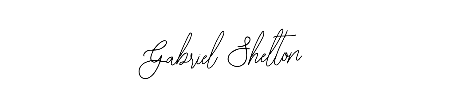 How to Draw Gabriel Shelton signature style? Bearetta-2O07w is a latest design signature styles for name Gabriel Shelton. Gabriel Shelton signature style 12 images and pictures png